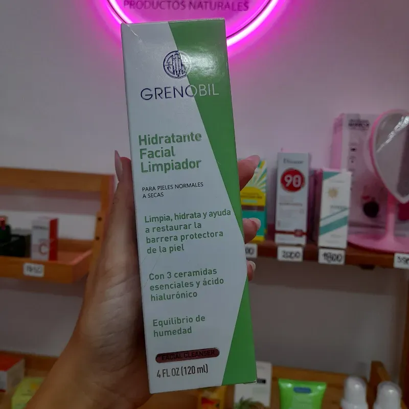 Limpiador facial hidratante 