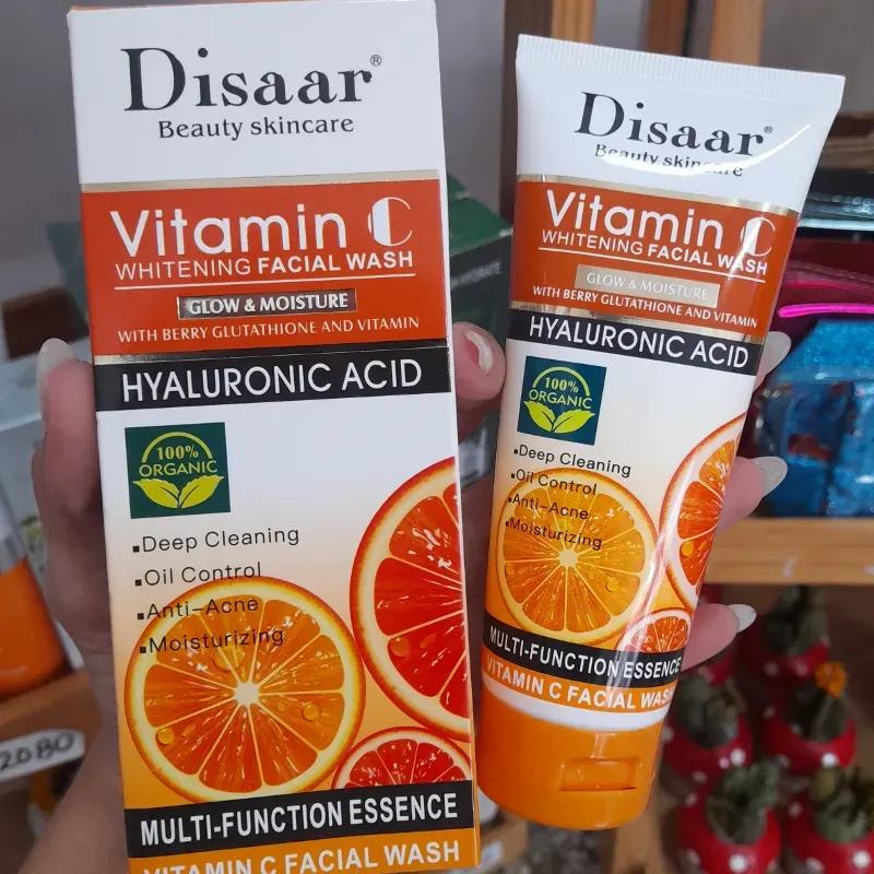 Limpiador facial vitamina c 