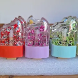 Lip gloss transparente 