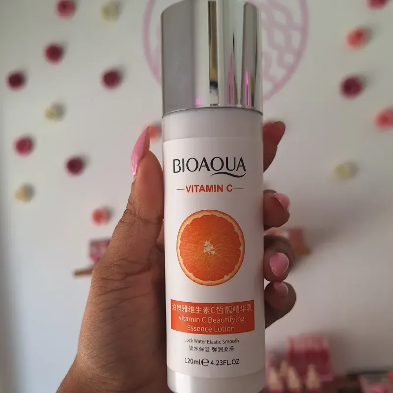 Loción iluminadora con vitamina c