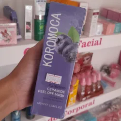 Mascarilla facial de peel off con ceramide