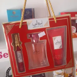 Set de perfume y crema corporal