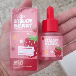 Serum facial de fresa y vitamina C