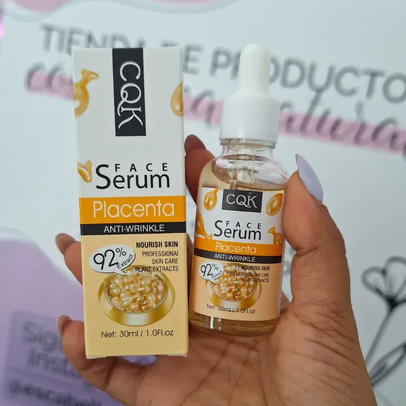 Serum facial de placenta