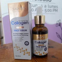 Serum facial reafirmante y antiedad con colágeno