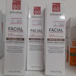 Protector Solar con color 