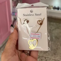 Set collar y arete