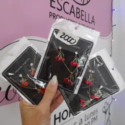 Set de arete y collar