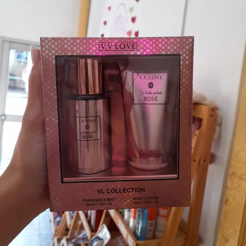 Set de colonia y crema 