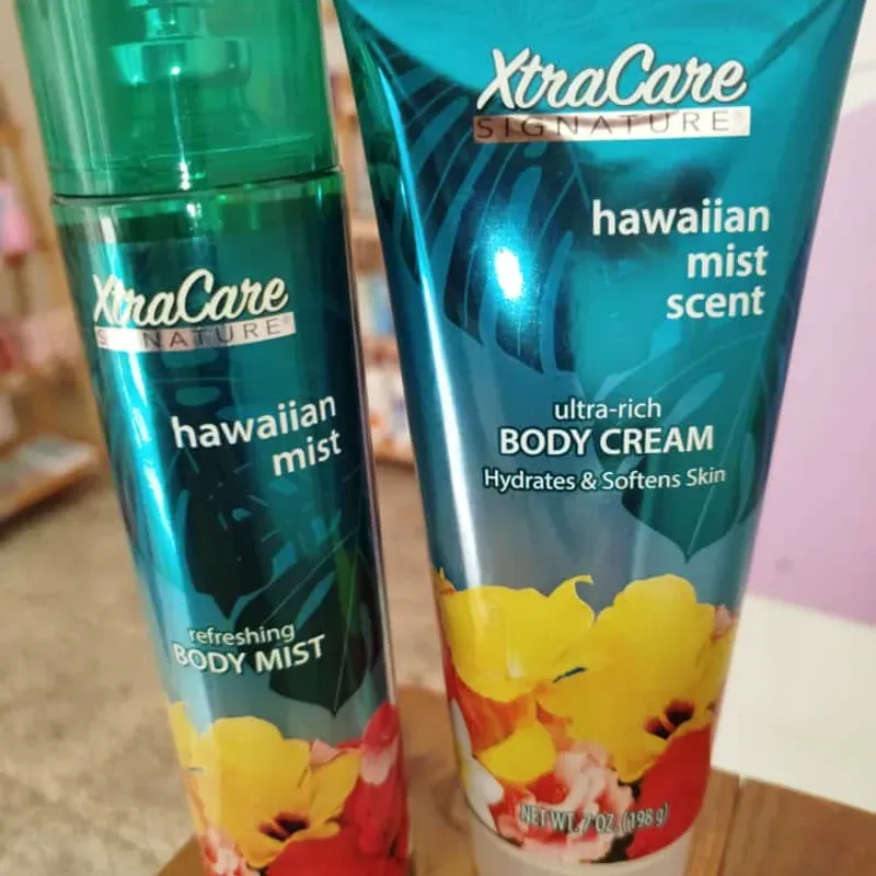 Set de colonia y crema hawaiian mist scent
