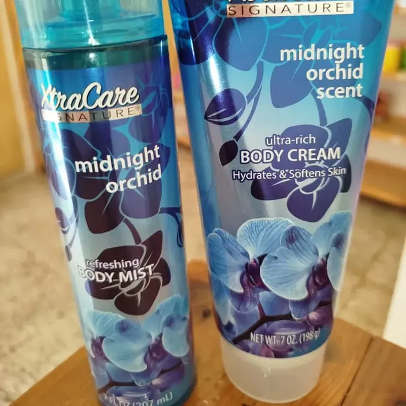 Set de colonia y crema midnight orchid