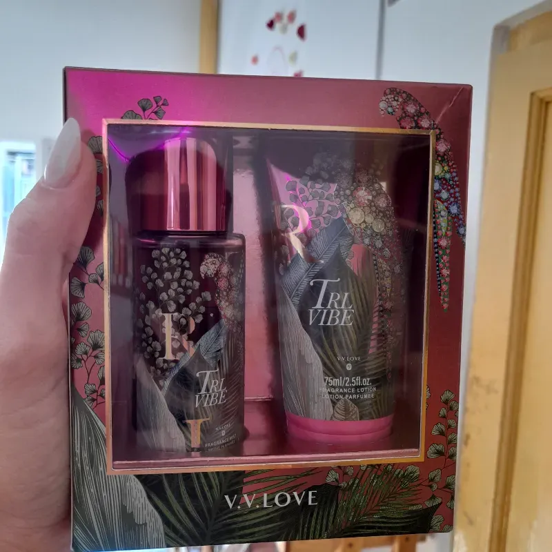 Set de colonia y crema