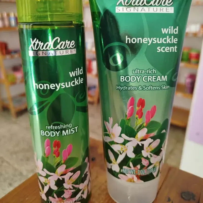 Set de colonia y crema wild honeysuckle