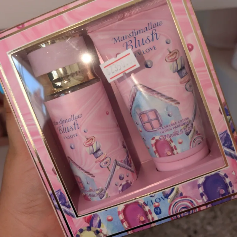 Set de crema y colonia para mujer