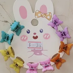 Set de pellizcos mini mariposas