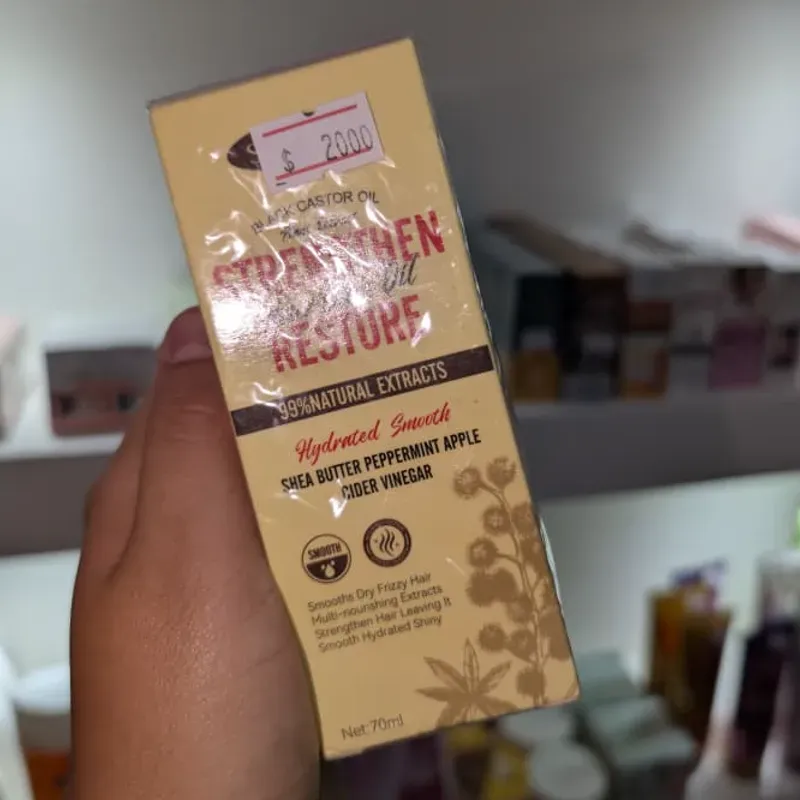 Suero hidratante de ricino