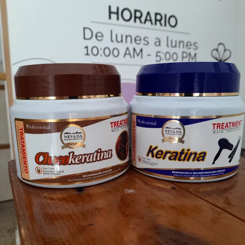 Tartamiento capilar para cabello con keratina 