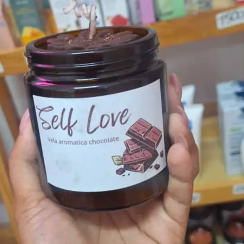 Vela aromática  chocolate
