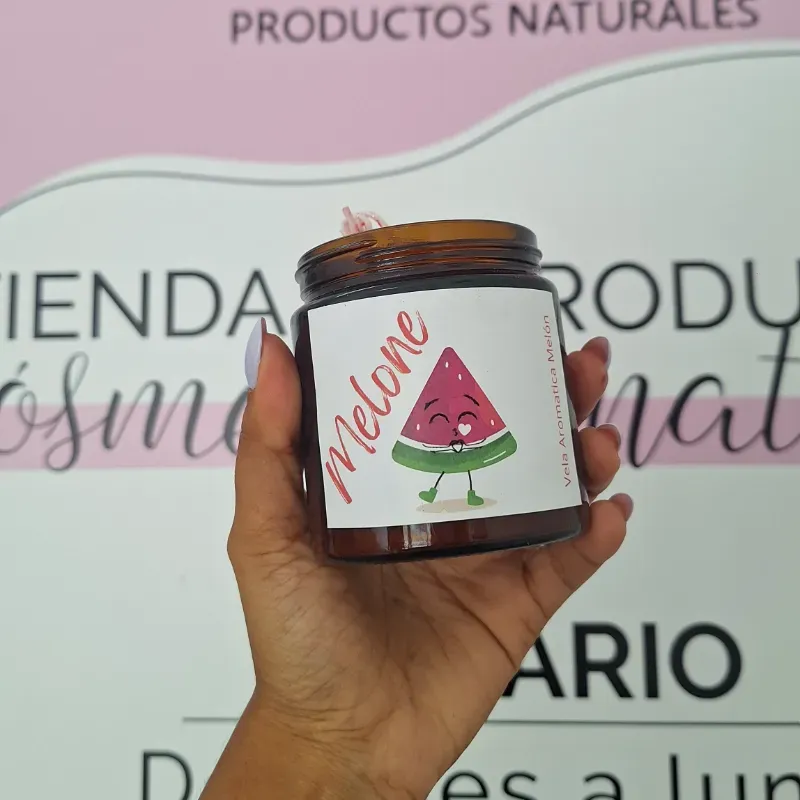 Vela aromática de Melón 