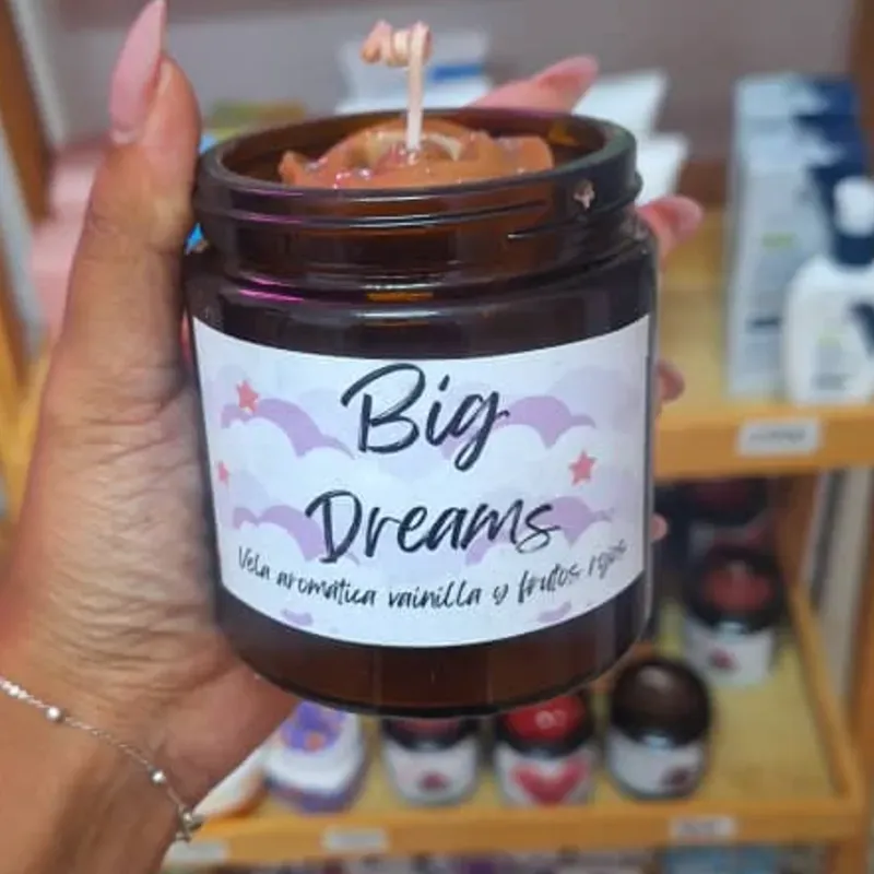 Vela aromatica vainilla y frutos rojos