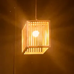 Luz de madera