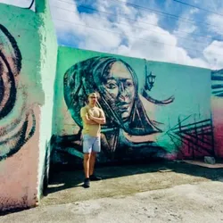 Mural cabaret bosque