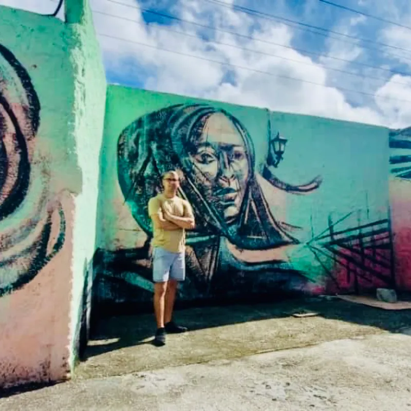 Mural cabaret bosque