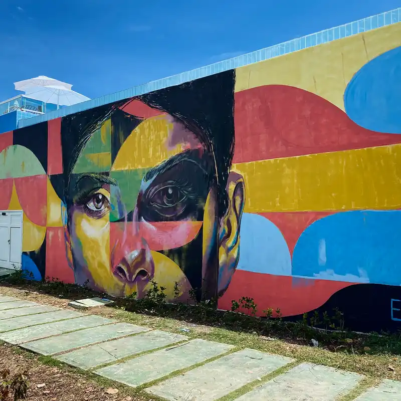 Mural en The One Collection Resort