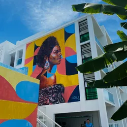 Mural en The One Collection Resort