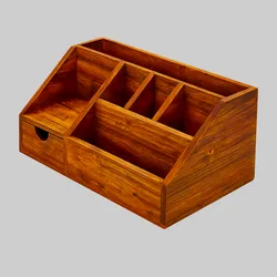 Organizador de madera para oficina