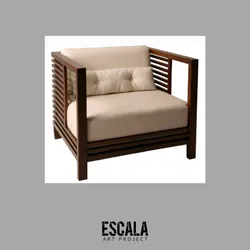 Silla de madera