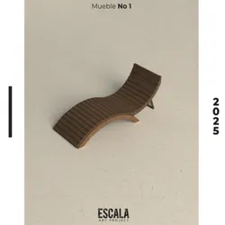 Tumbona de madera