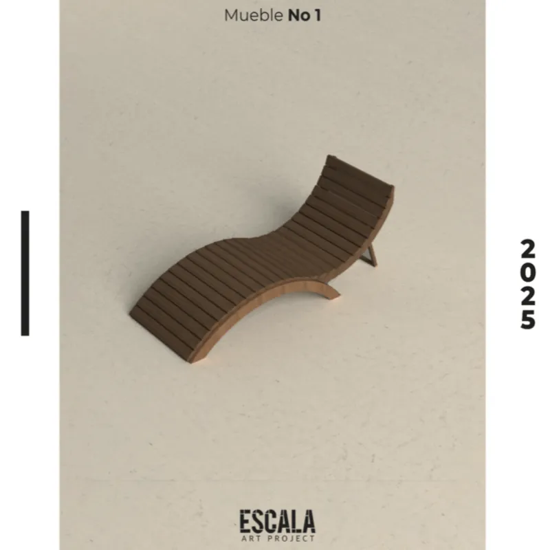 Tumbona de madera