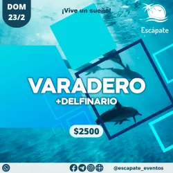 Varadero + Delfinario - Domingo 23/12