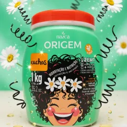 Crema de tratamiento capilar 2 en 1 Nazca Origem Crespos
