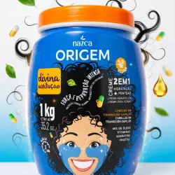 Crema Origem Nazca Divina Aceitaçao 2 en 1 Hidratación Intensiva de 1 kg