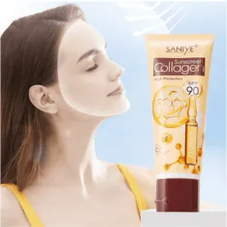 Protector solar con colágeno