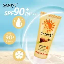 Protector solar Saniye Snail Sun Cream SPF 90.