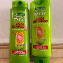 Juego de shampoo-acondicionador Garnier Fructis ADIÓS ESPONJADO 650ml