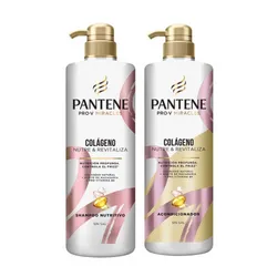 Juego de shampoo-acondicionador Pantene Colágeno 510ml(sin sal)