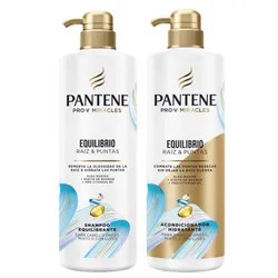 Juego de shampoo-acondicionador Pantene EQUILIBRIO 510ml