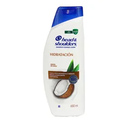 Shampoo head&shoulders HIDRATACIÓN 650ml