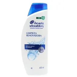 Shampoo head&shoulders LIMPIEZA RENOVADORA 2EN1 650ml