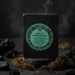 Jabón de Carbón Activado 🖤