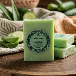 Jabón de Pepino y Aloe Vera💚