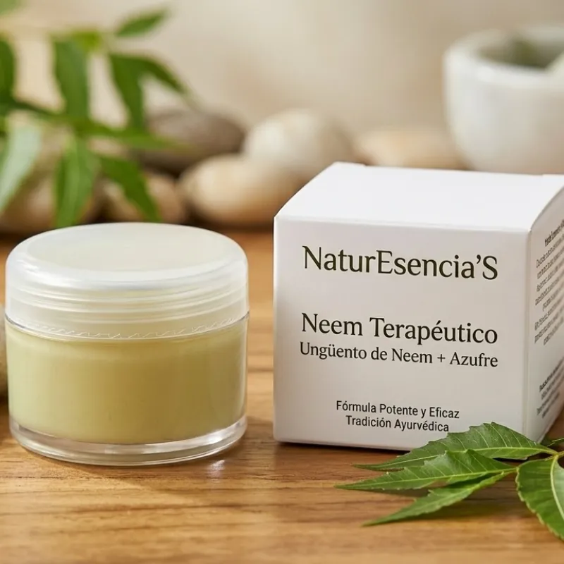 Ungüento de Neem y Azufre