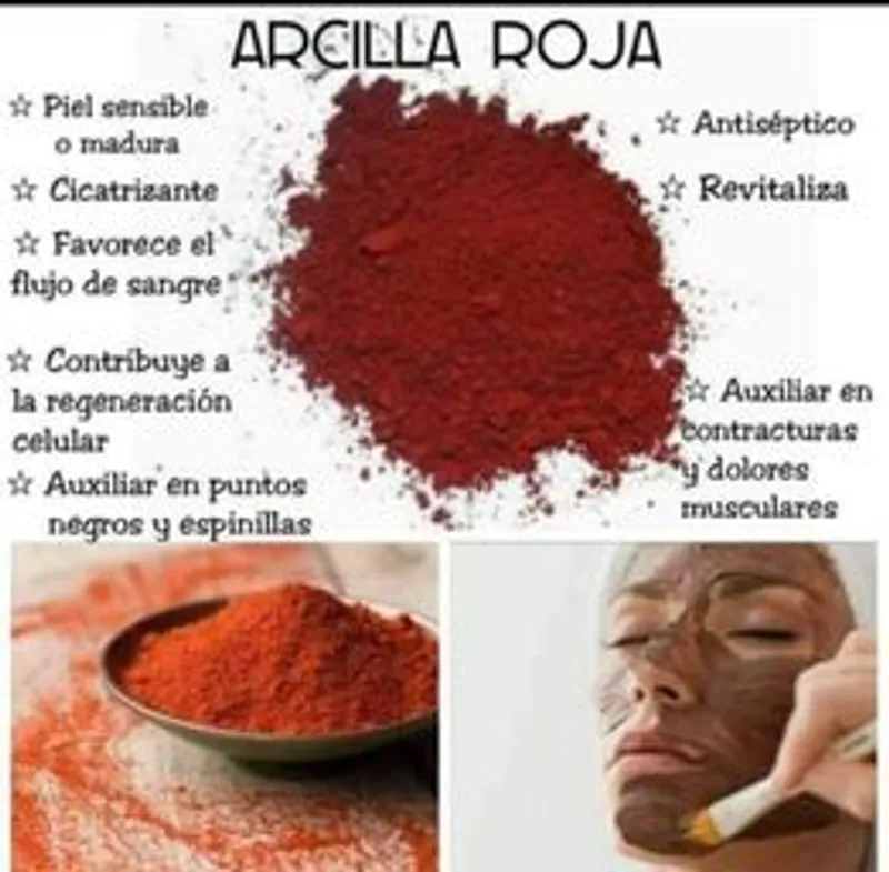 🌸Gel Limpiador Facial de Arcilla Roja (Sanem) 🌸
