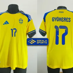 Camiseta Suecia Mundial Gyokeres #17