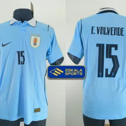 Camiseta Uruguay Mundial Valverde #15