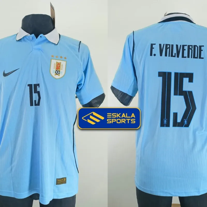 Camiseta Uruguay Mundial Valverde #15